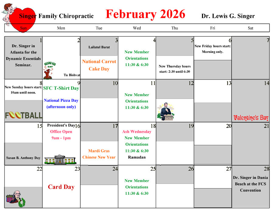 February 2026 Calendar